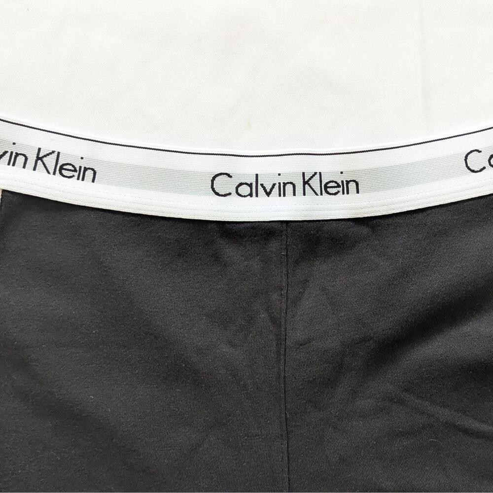 Calvin Klein Modern Gravity Band Casual Shorts Women’s Size S Black White Trim - Picture 7 of 10